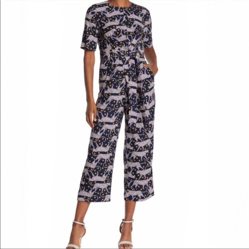 Kate Spade Panther Dot Jumpsuit Size 10
